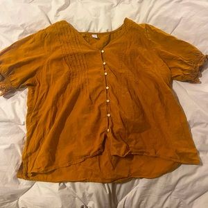 Yellow Old Navy Blouse